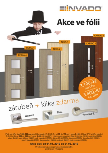 Akce komplety dveře 2019 – Invado Akce komplety dveře 2019 – Invado