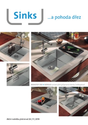 Katalog dřezů SINKS